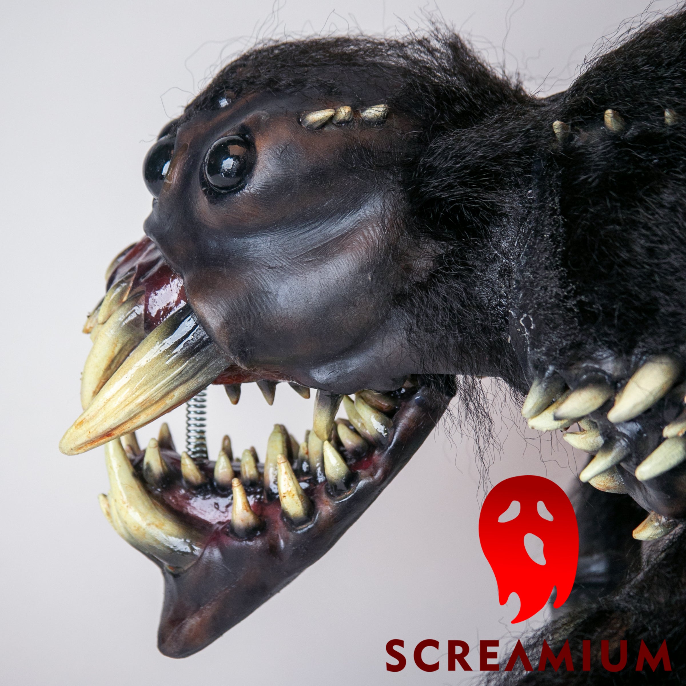 Giant Spider Monster Scary Spider Costume with Hinged Mouth