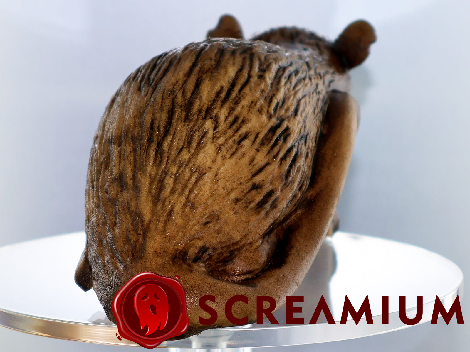 Shoulder Buddy Halloween Accessory - Brown Rubber Rat