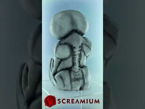 Grey Alien Monster Embryo in Formaldehyde Jar Prop