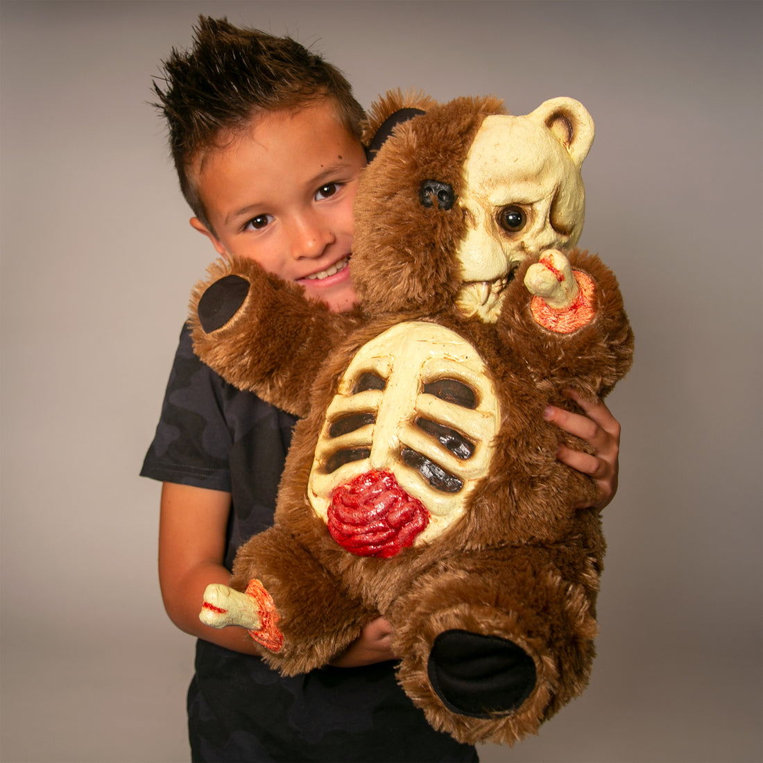 Monster Teddy Bear Skeleton Prop Halloween Decoration