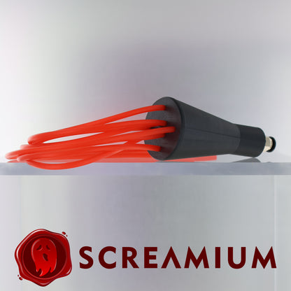 Pneumatic Air Silicone Tentacles for Halloween Mask Display - Red