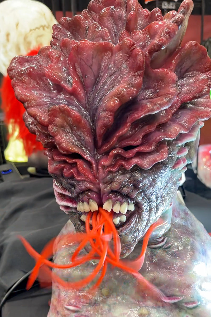 Pneumatic Air Silicone Tentacles for Halloween Mask Display - Red