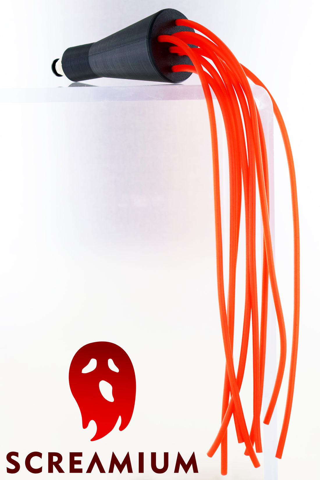 Pneumatic Air Silicone Tentacles for Halloween Mask Display - Red