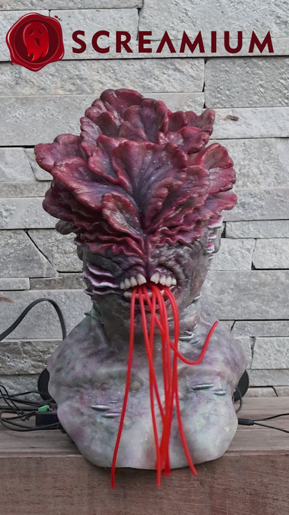 Pneumatic Air Silicone Tentacles for Halloween Mask Display - Red