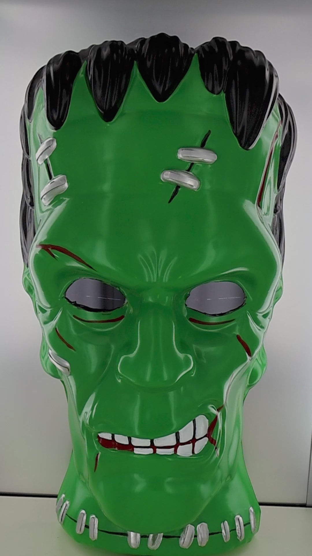 Frankenstein Monster 20-Inch Tall Wall Hanging Light Halloween Decoration