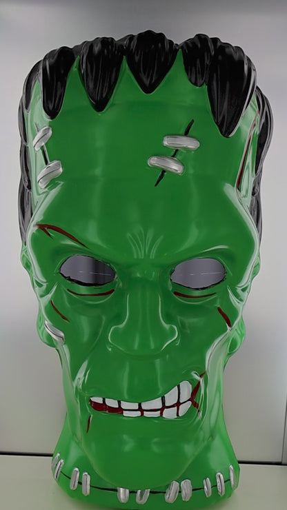 Frankenstein Monster 20-Inch Tall Wall Hanging Light Halloween Decoration