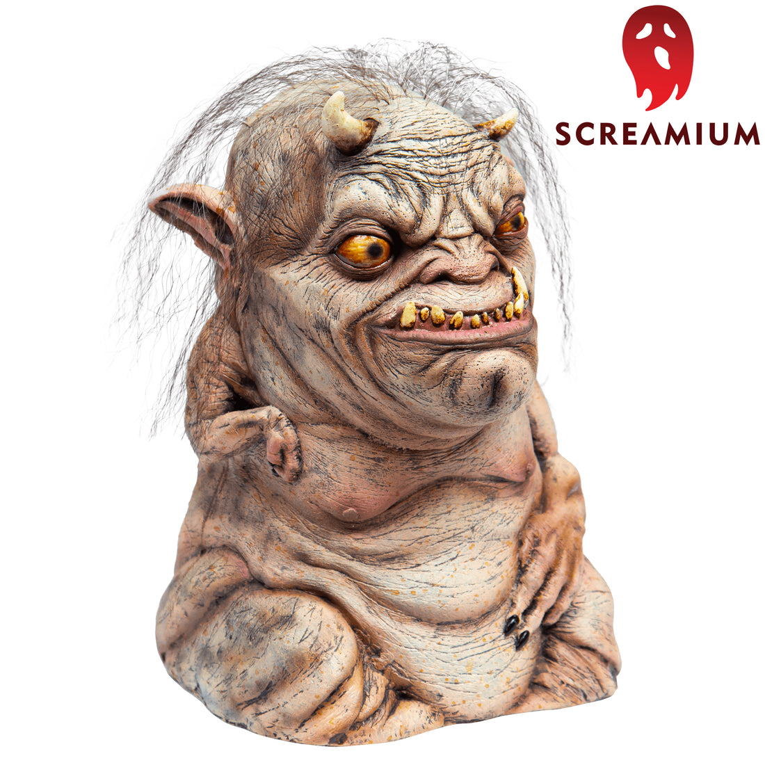 Troglyns COLDRAK Prop Troll Gremlin Monster with Wispy Hair Halloween Decoration