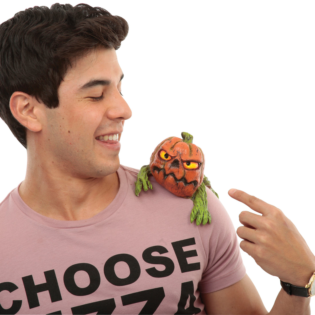 Shoulder Buddy Halloween Accessory - Pumpkin