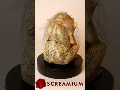 Troglyns RAGAR Prop Scary Gremlin Monster with Stringy Hair Halloween Decoration