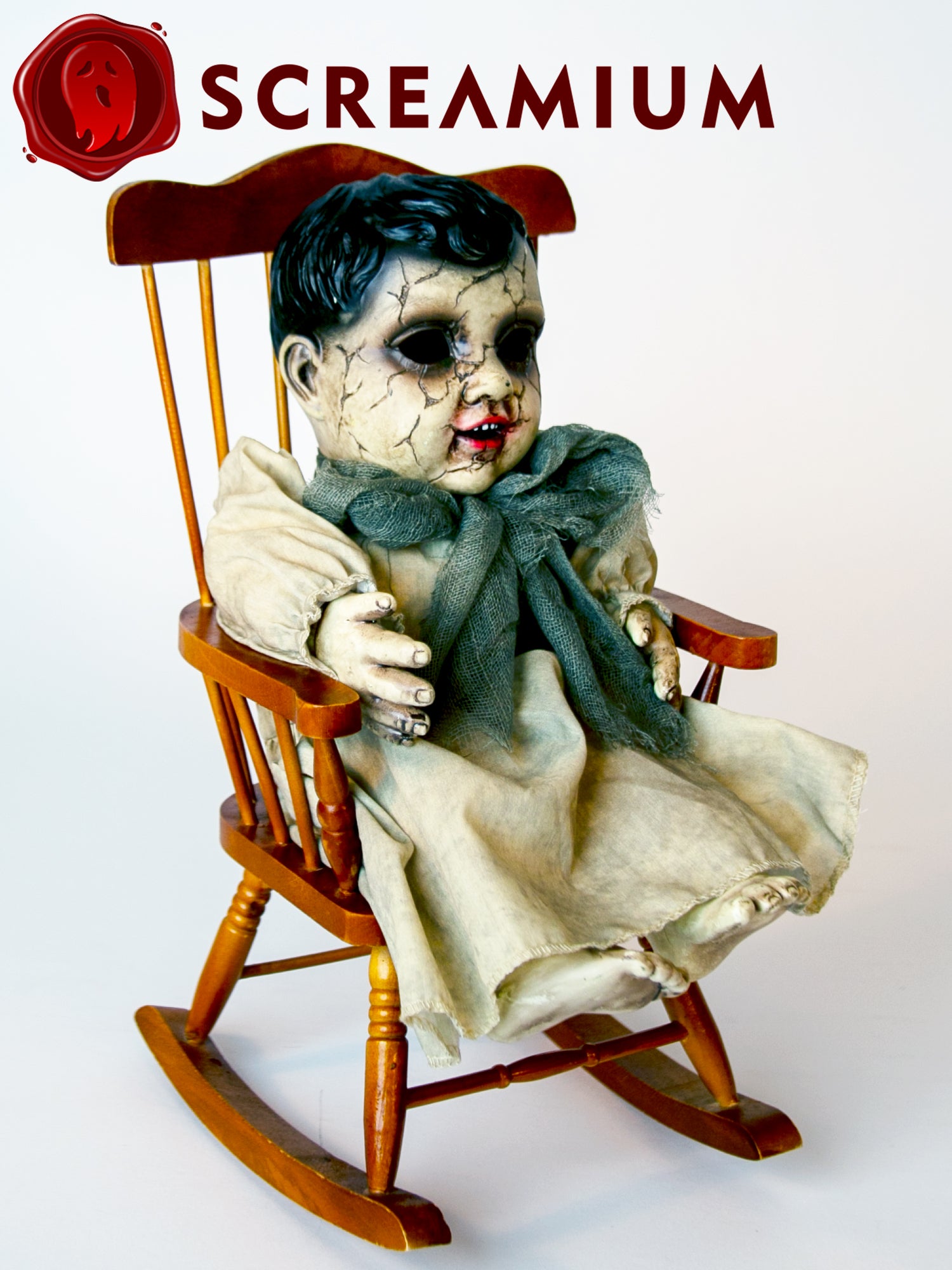 5.5 H VTG Creepy Doll Head, Composition Creepy Doll Head With Distressed  Glass Eyes, Spooky Halloween Doll Head, Halloween Decor 