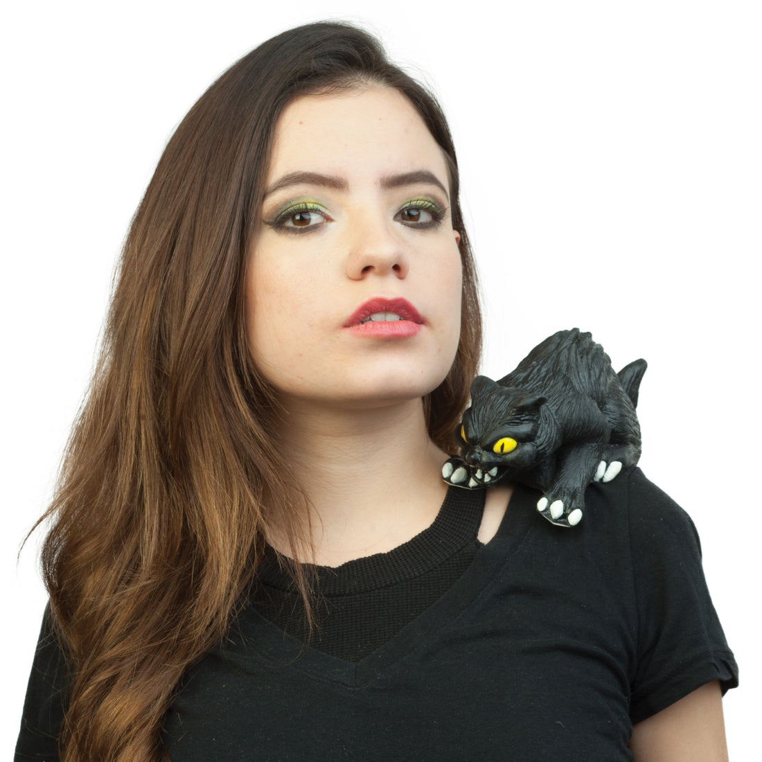 Shoulder Buddy Halloween Accessory - Black Cat
